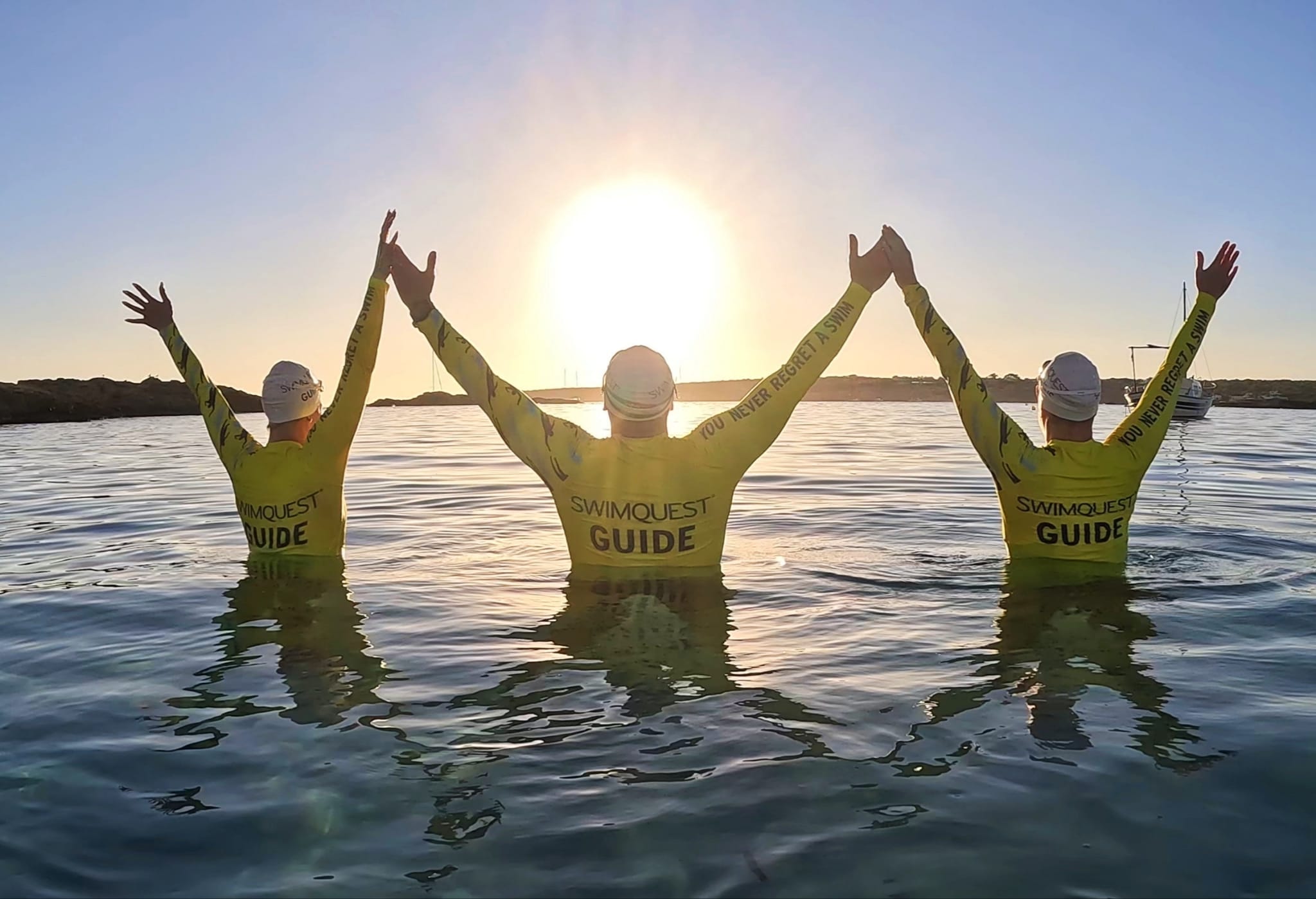 SwimQuest Team at Sunrise