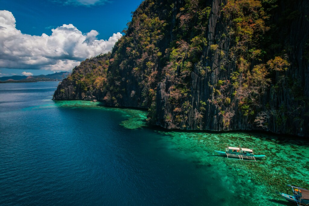 Coron cliffs