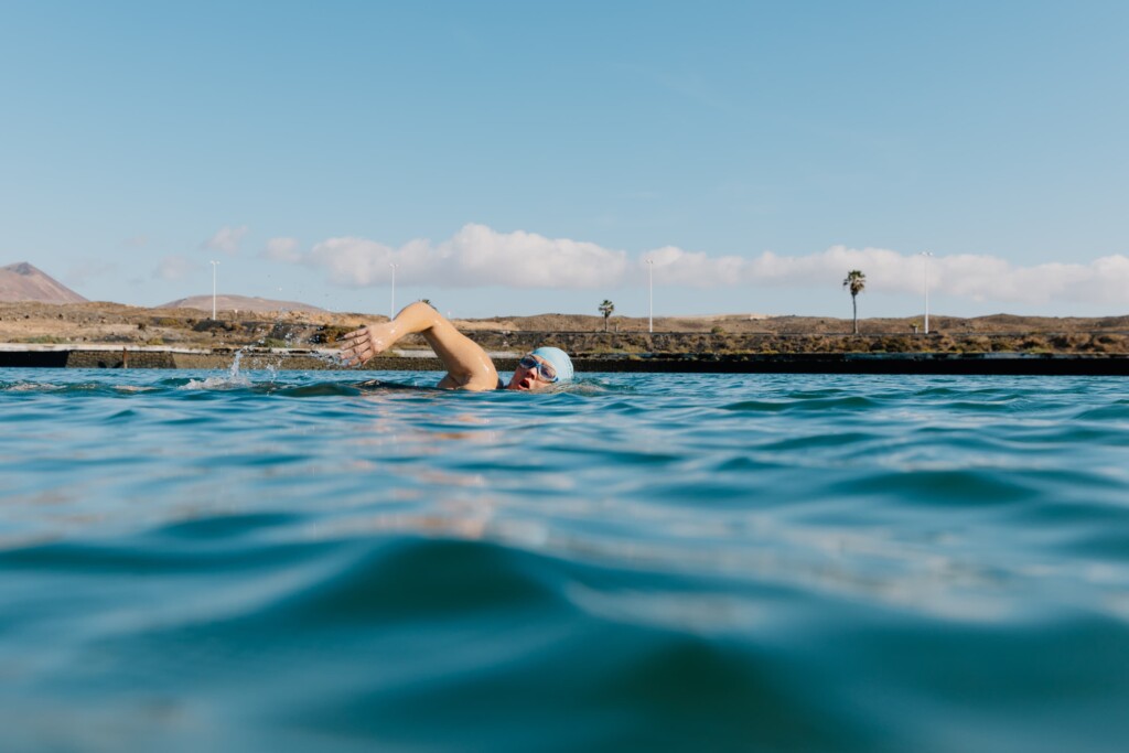 Sea swimmer La Santa Lanzarote