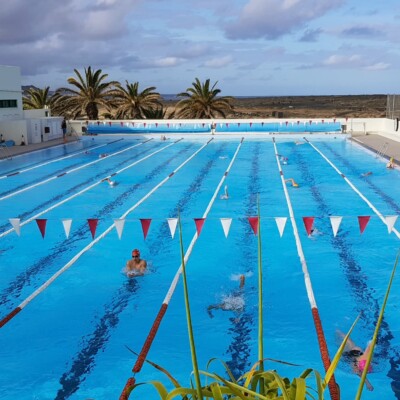 Pool at La Santa resort Lanzarote