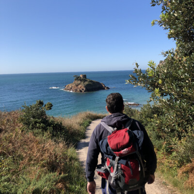 Exploring Jersey's coastline