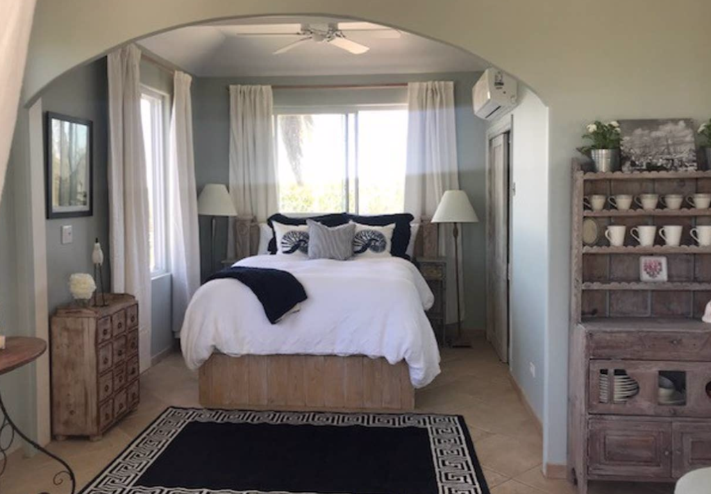 Villa master suite in Sugar Beach Estate Bahamas