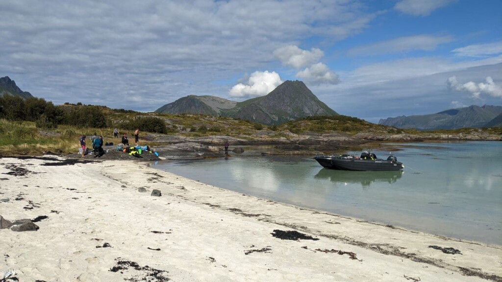 White Sand Beach in Lofoten