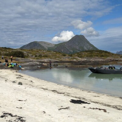 White Sand Beach in Lofoten